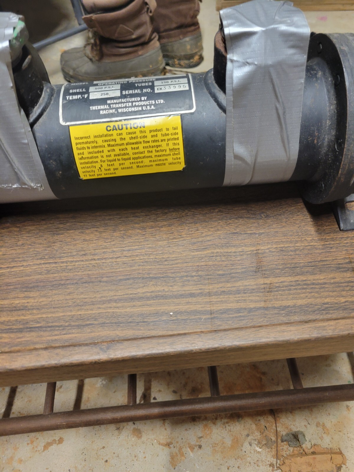 EK 712 Thermal Transfer Heat Exchanger