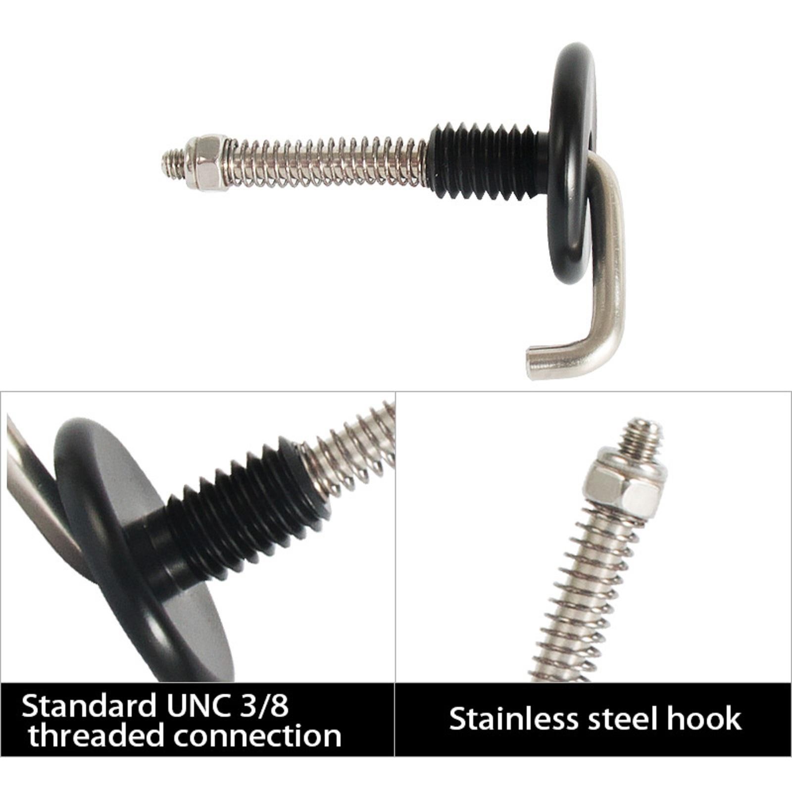 Stainless steel 3/8 interface Tripod Center Tripod Hook For Camera Tripod E