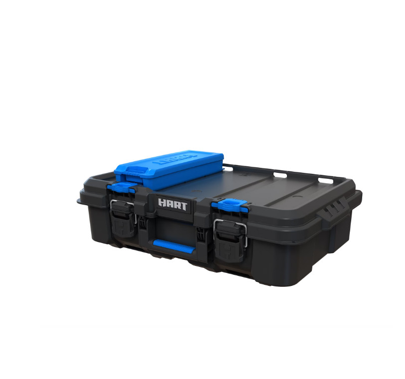 HART Stack System Tool Box Small Blue Organizer Dividers Fits Modular Storage.
