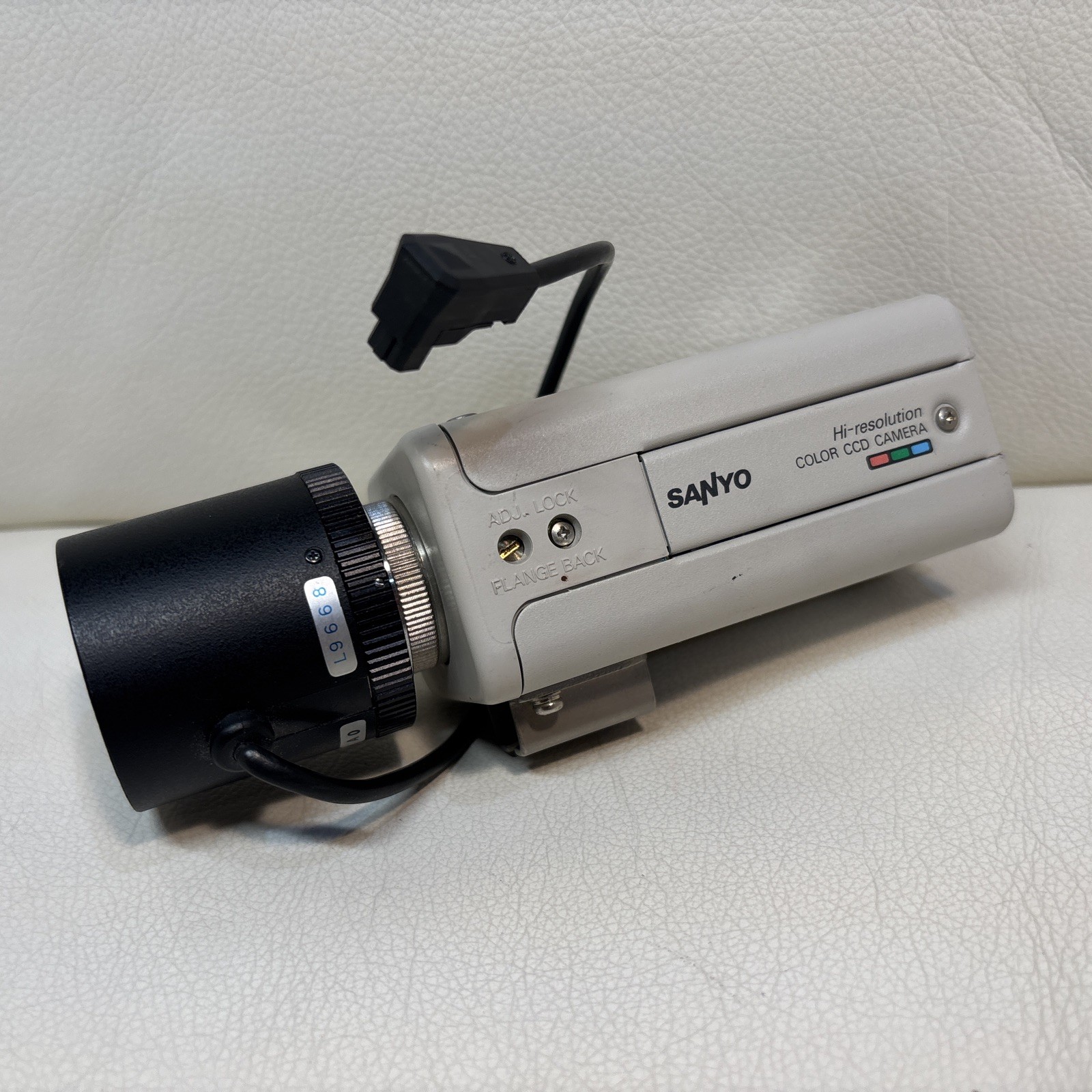 Sanyo Color VCC-3974 CCD Security Camera - WITH LENSE - UNTESTED
