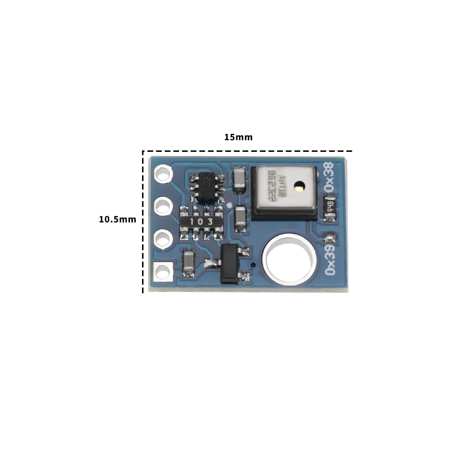 4 Sets AHT10 I2C Digital Temperature Humidity Sensor Module Temperature Humid...