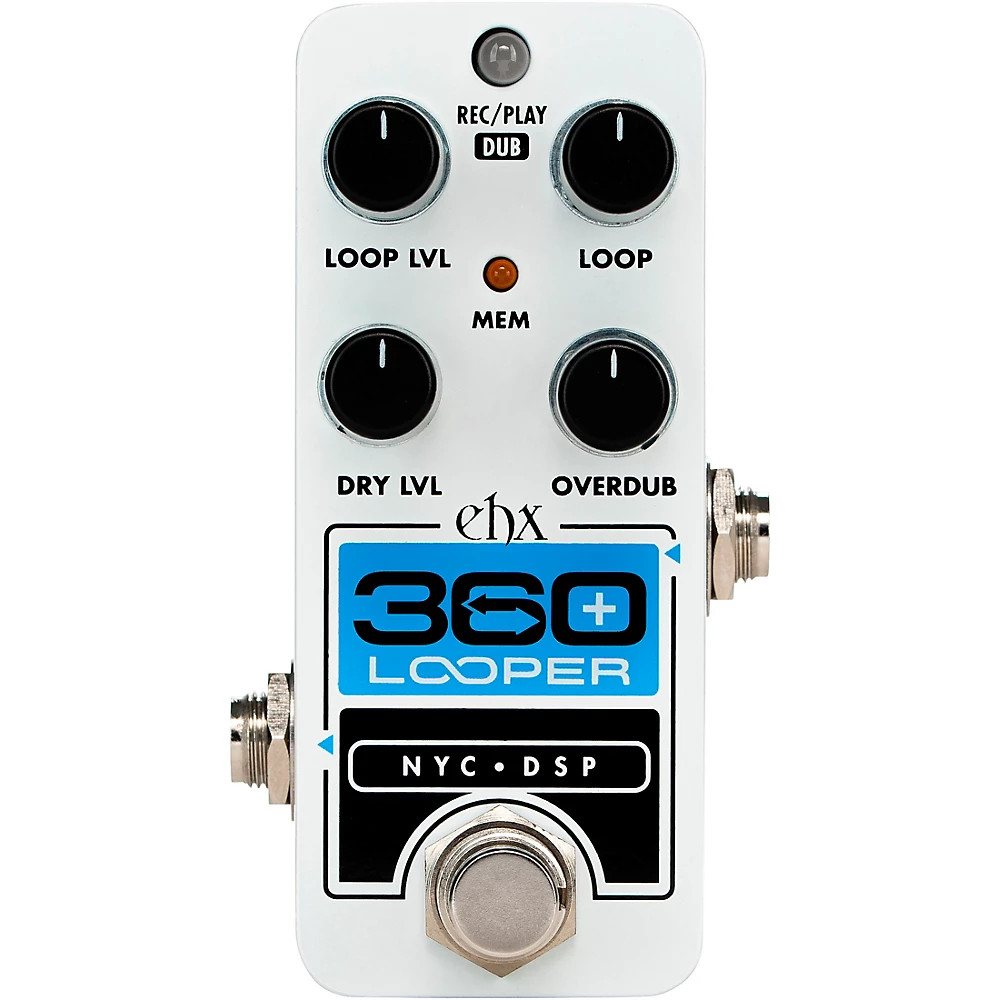 ElectroHarmonix Pico 360+ Looper Pedal White