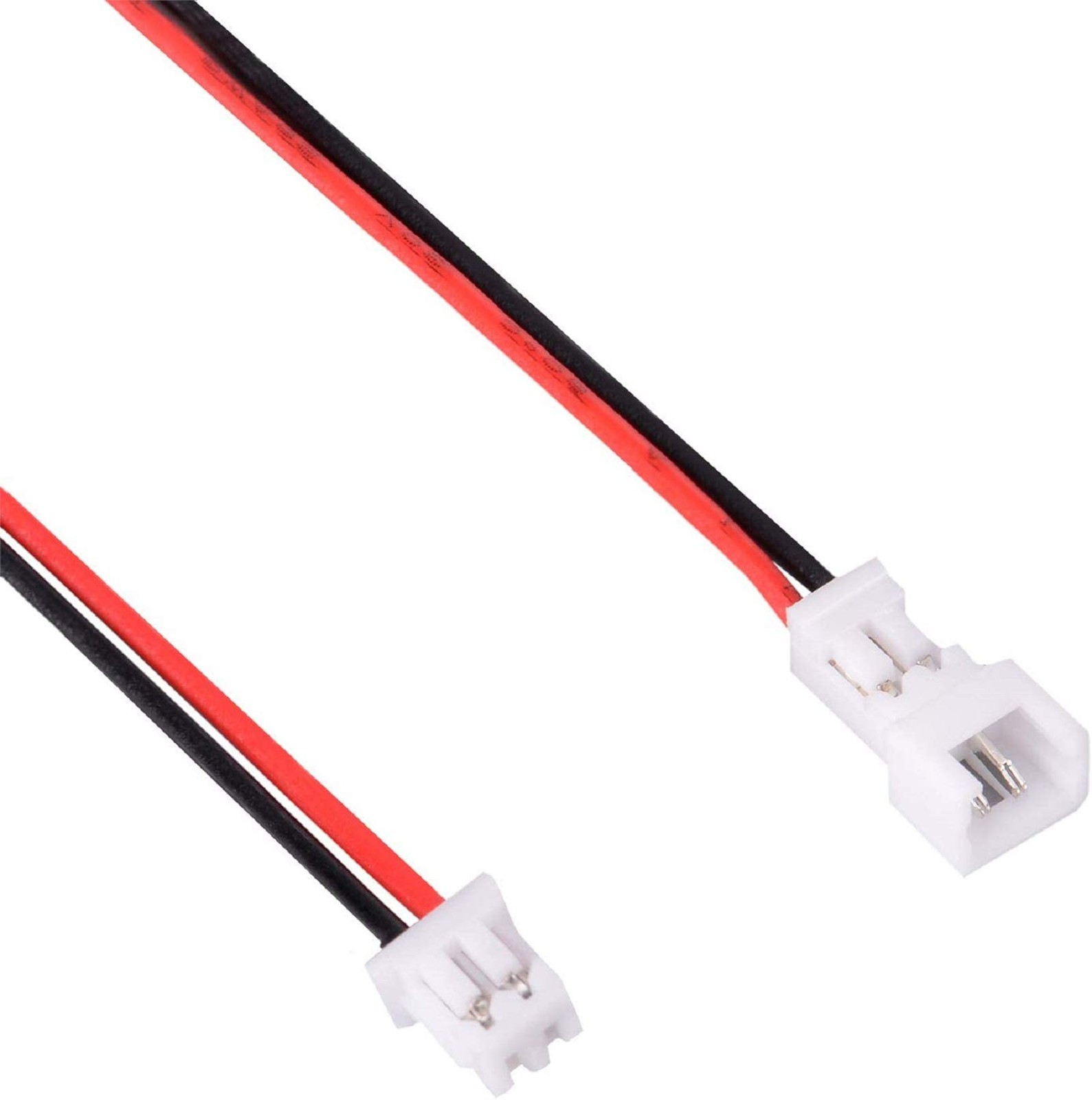 Letool 30 Pairs JST 1.25mm 2 Pin Micro Male Female 2 Pin-80mm, 2 PIN