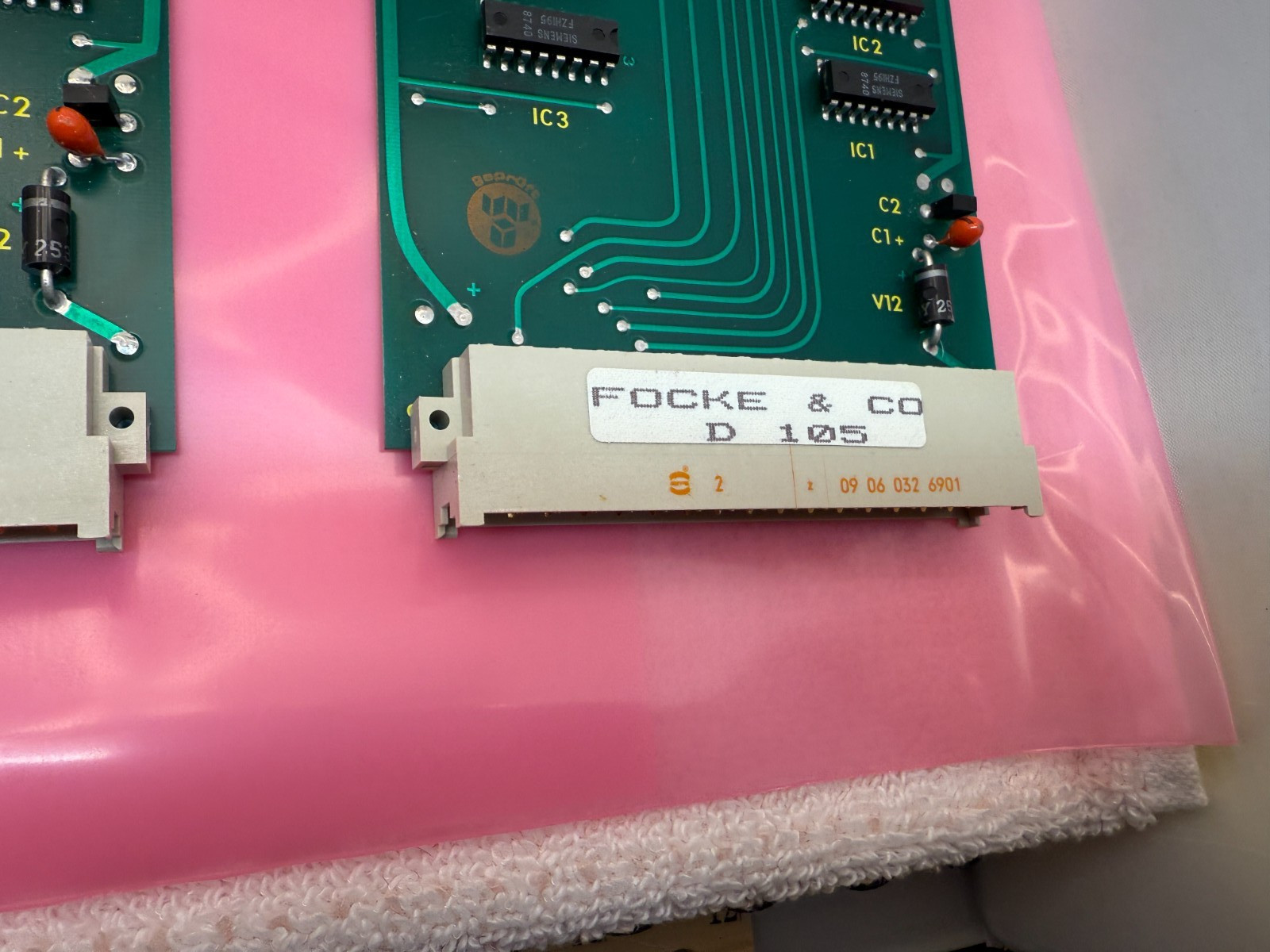 FOCKE D105 CONTROL BOARD MODULE, NEW, In Orig. Boxes, Fast Tracked Shipping