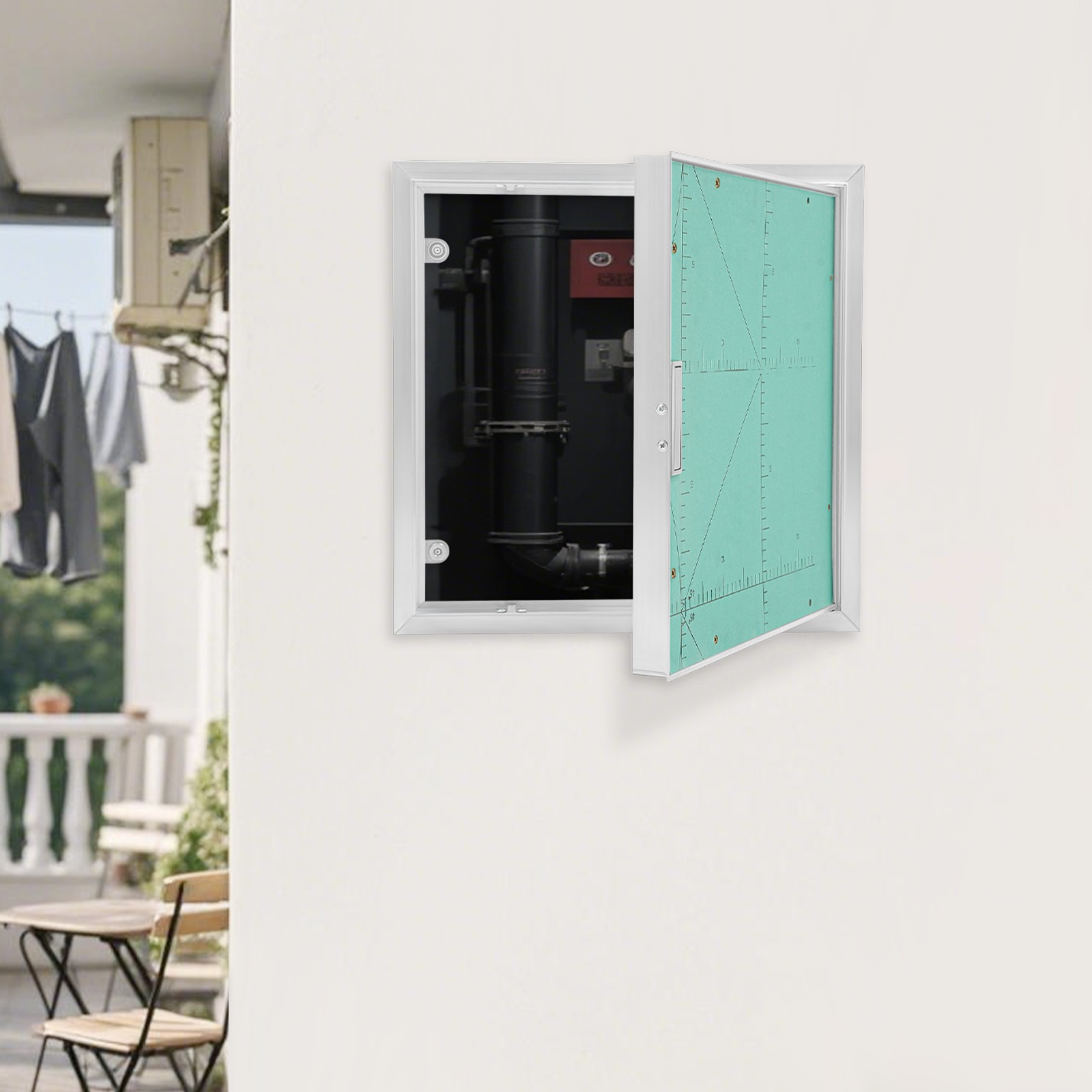 Plasterboard Access Panels with Aluminium Frame Inspection Hatch Revision Door
