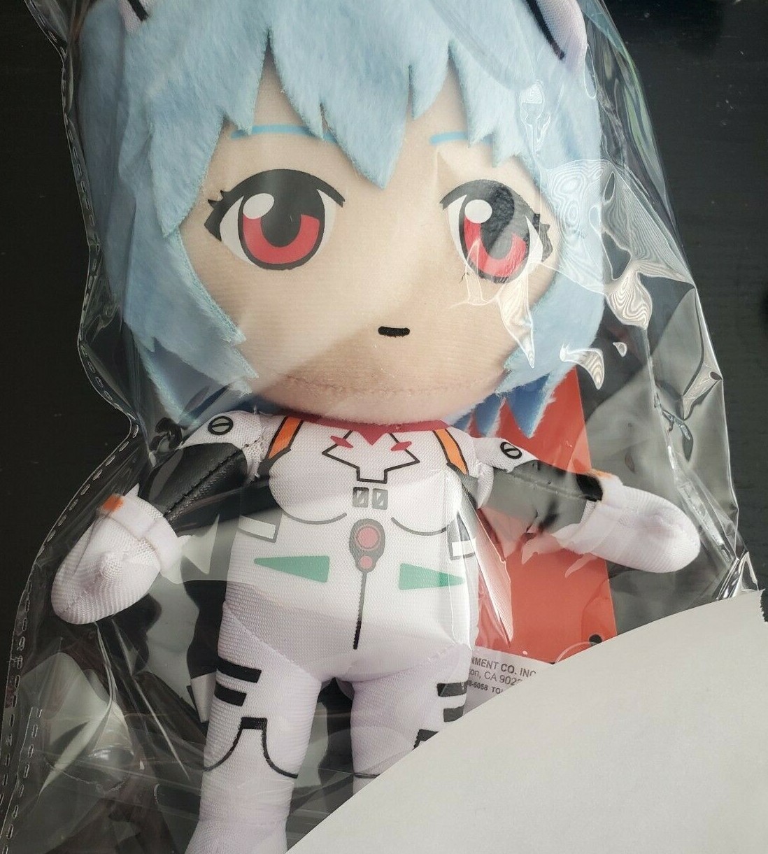 Neon Genesis EVANGELION REI Plugsuit 8-Inch PLUSH. Authentic GE (set of 20)