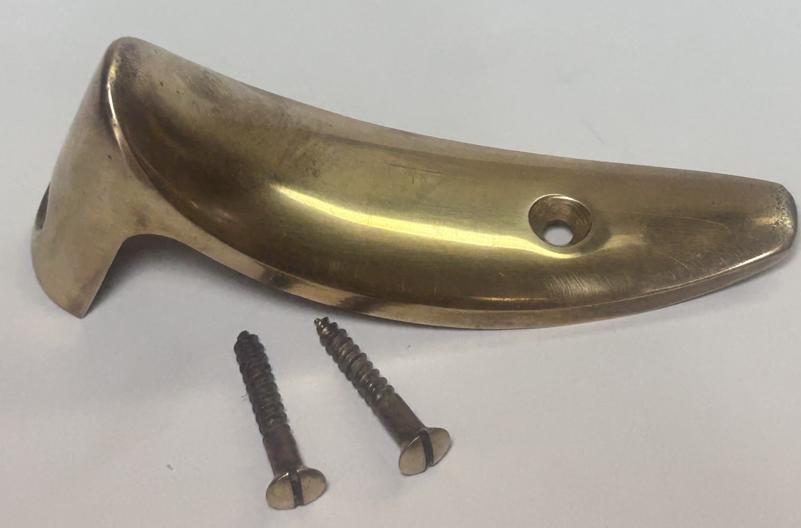 T/C Thompson Center Hawken Sidelock Muzzleloader Brass Buttplate W/ Screws