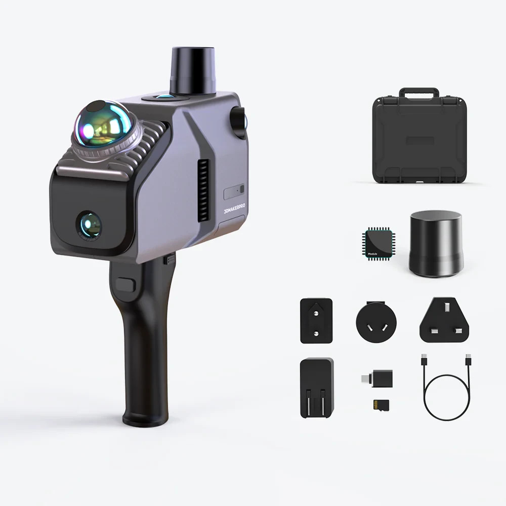 3DMakerpro Eagle Max LiDAR 3D Scanner (4 Cameras) – used only for for test