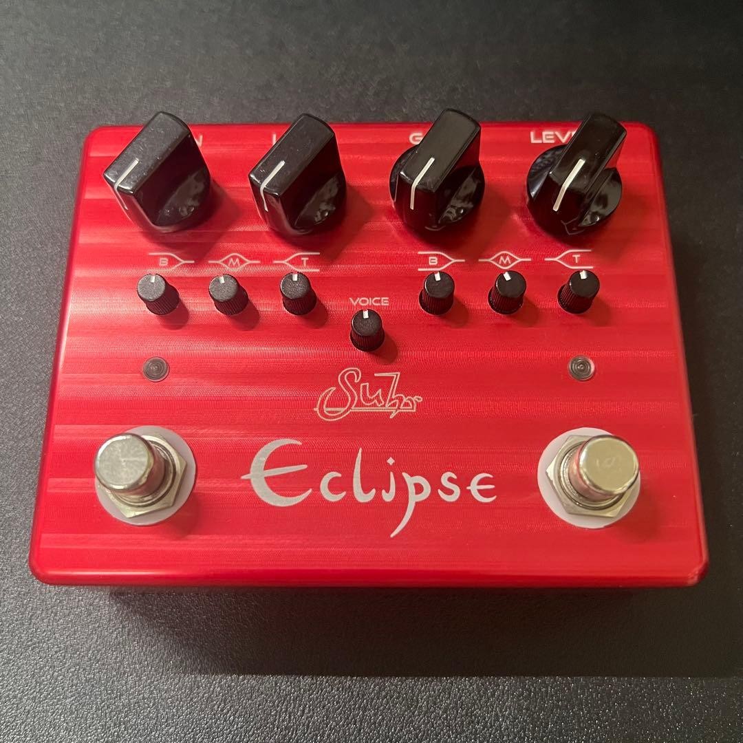 Suhr Eclipse Red Edition Dual Channel Distortion Pedal Discontinued Used
