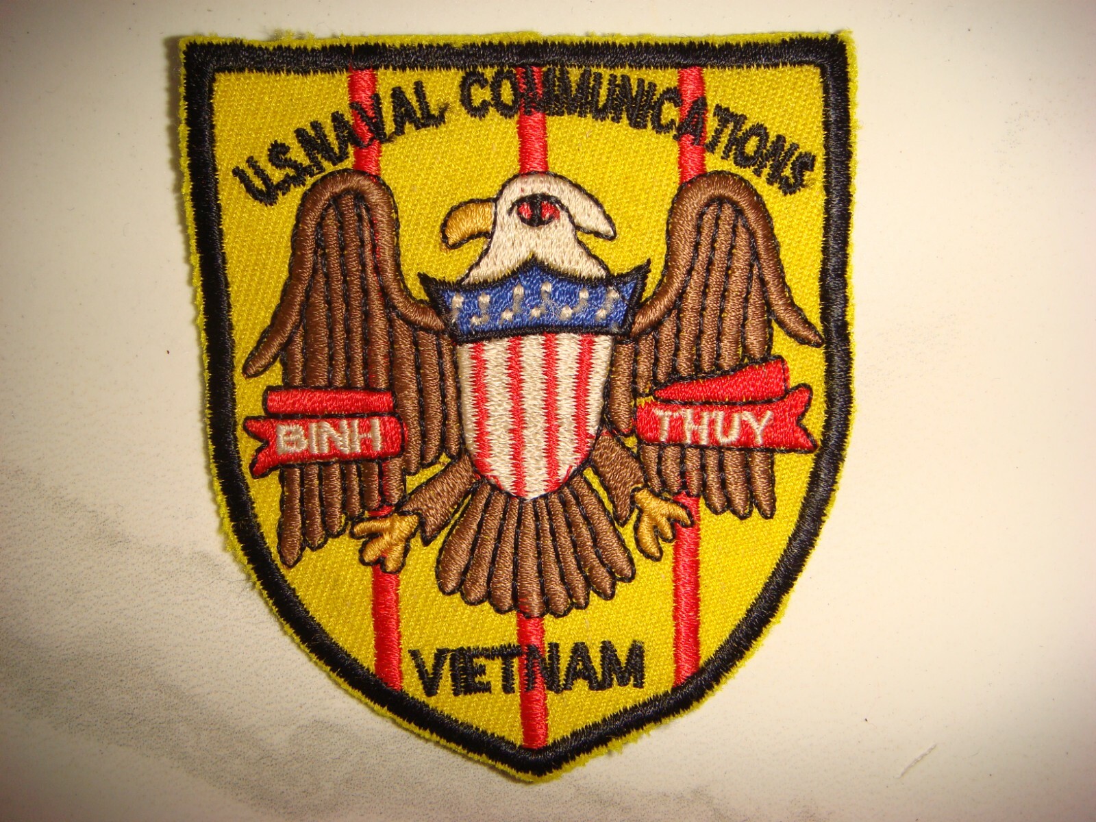 US NAVAL COMMUNICATIONS AT BINH THUY, VIETNAM WAR PATCH