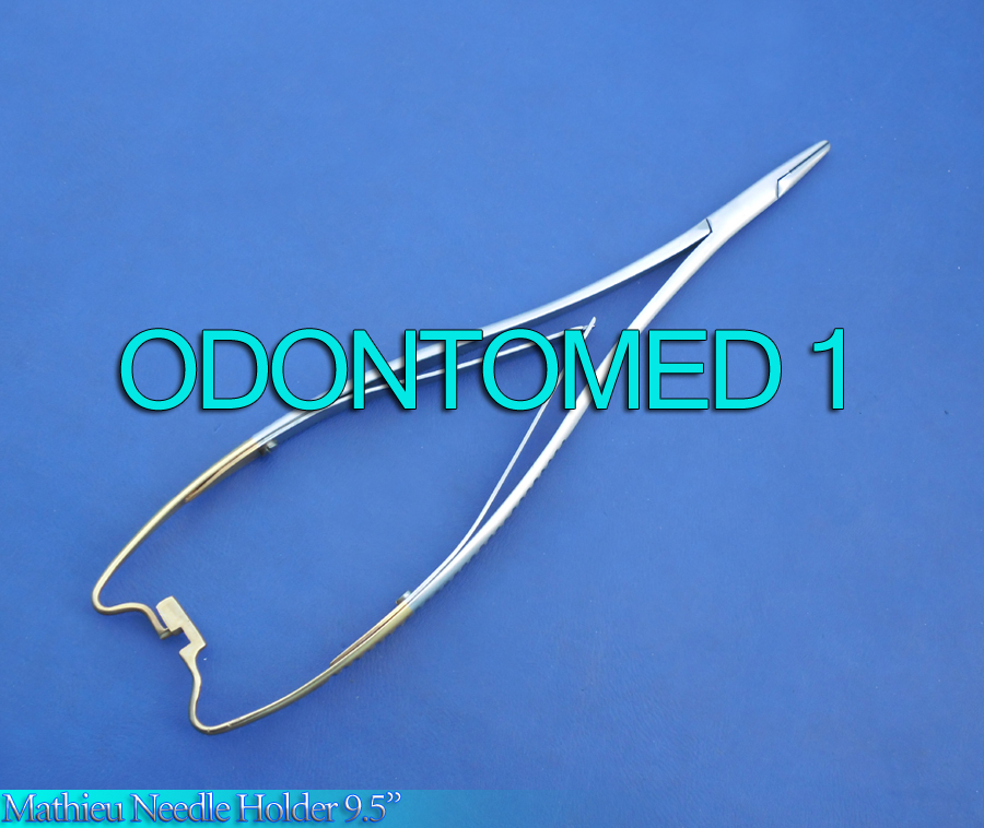 2 T/c Mathieu Needle Holder 9.5" Surgical Dental Instruments