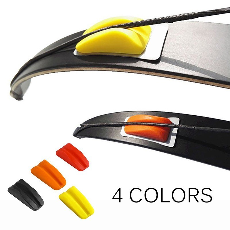 1*Archery 2 Pieces Recurve Bow Limbsaver Soft Rubber Limb Vibration Lightweight