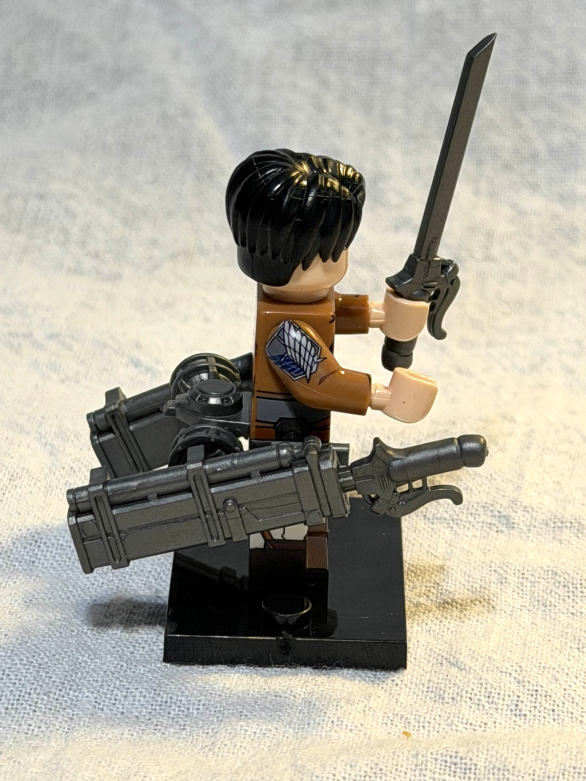 Levi Ackerman- Custom Minifigure- Attack On Titan Themed