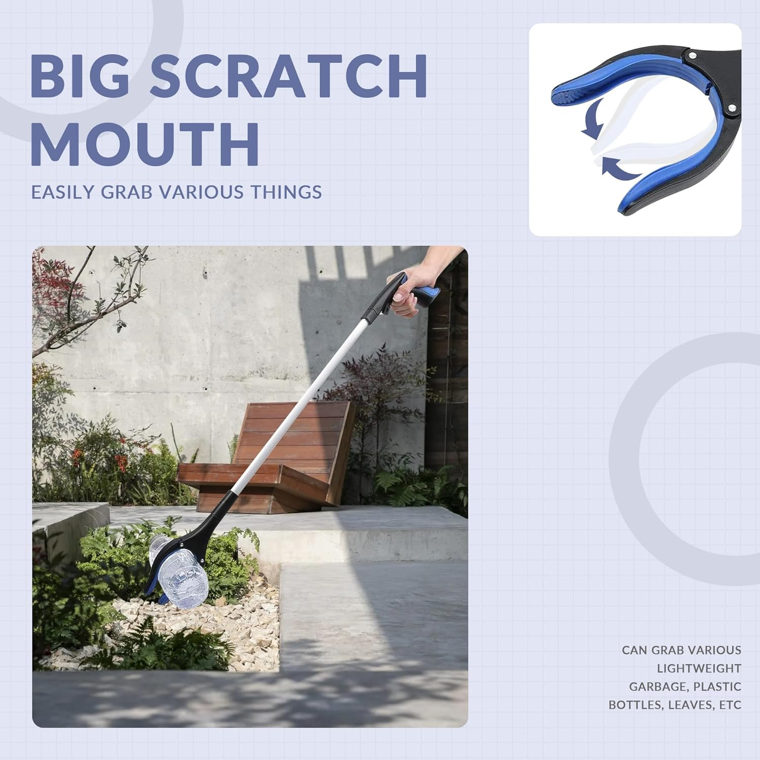 Elevon 32 Inch Pick up Grabber Reacher Reaching Tool