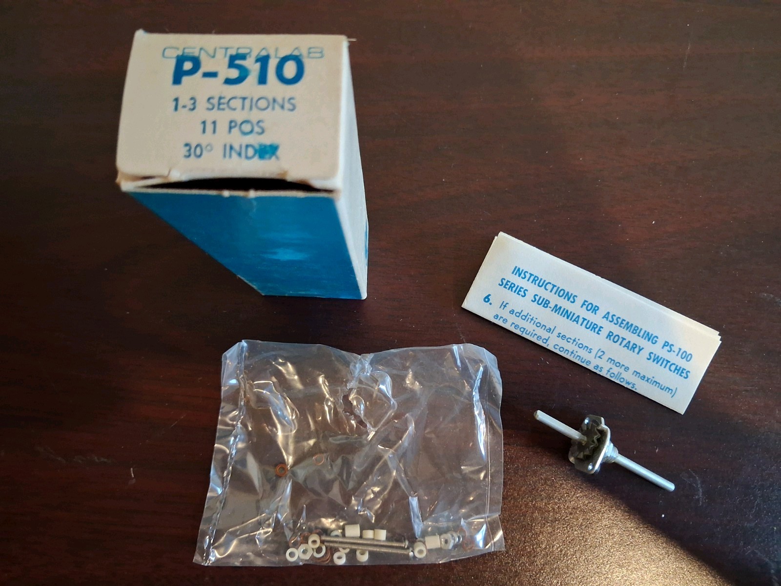 Centralab P-510 Rotary Switch Assembly