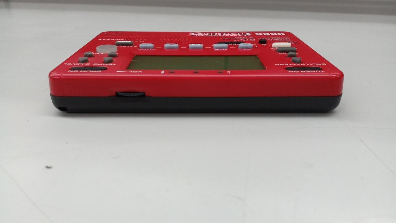 KORG BEAT BOY Drum Machine Recorder Tuner Samplers Red Recode Tuner Effector