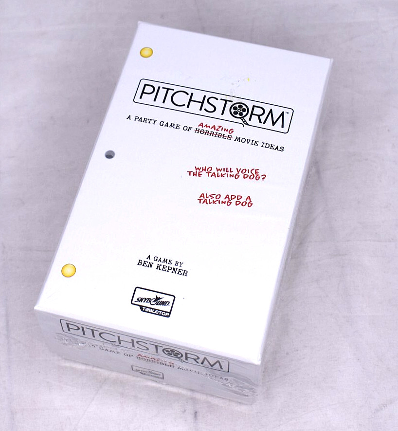 Pitchstorm A Party Game Of Amazing Movie Ideas NEW NIB SEALED