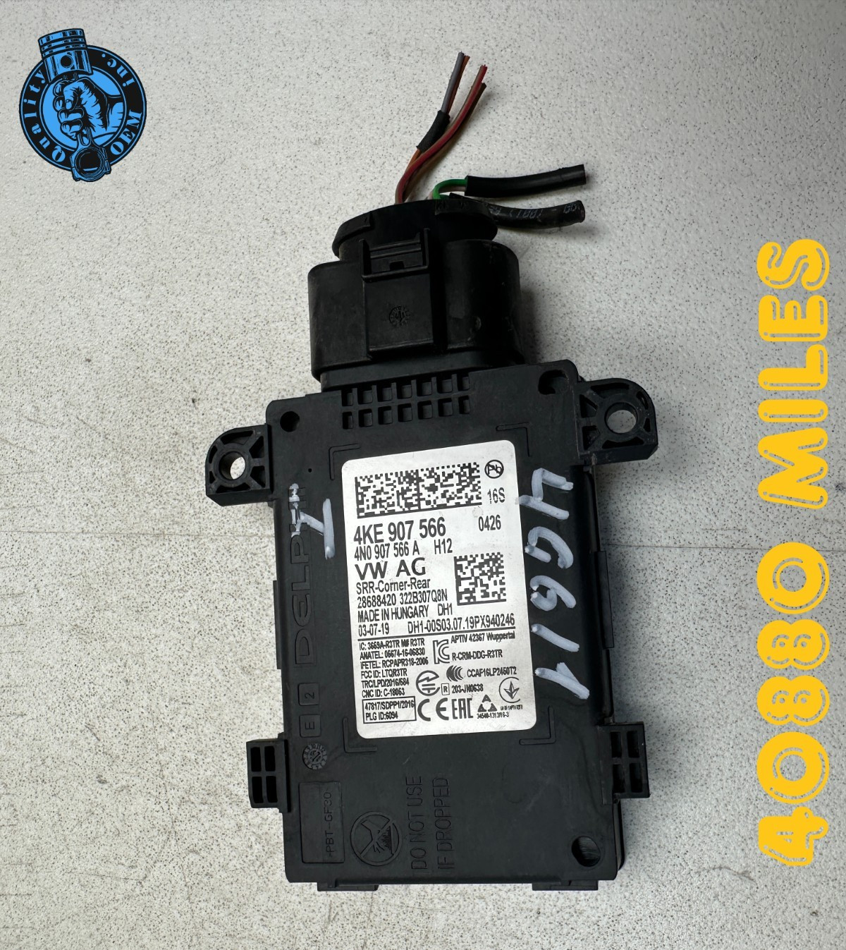 2019-2025 AUDI A6 A7 A8 Q7 Q8 PORSCHE CAYENNE  REAR BLIND SPOT RADAR SENSOR OEM
