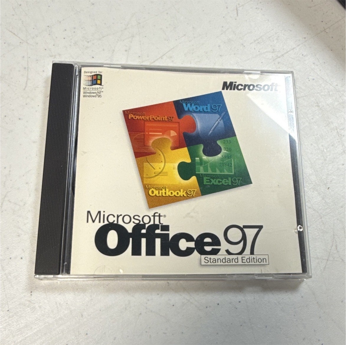 Microsoft Office 97 Standard Edition CD for Windows 95/NT English X03-44554
