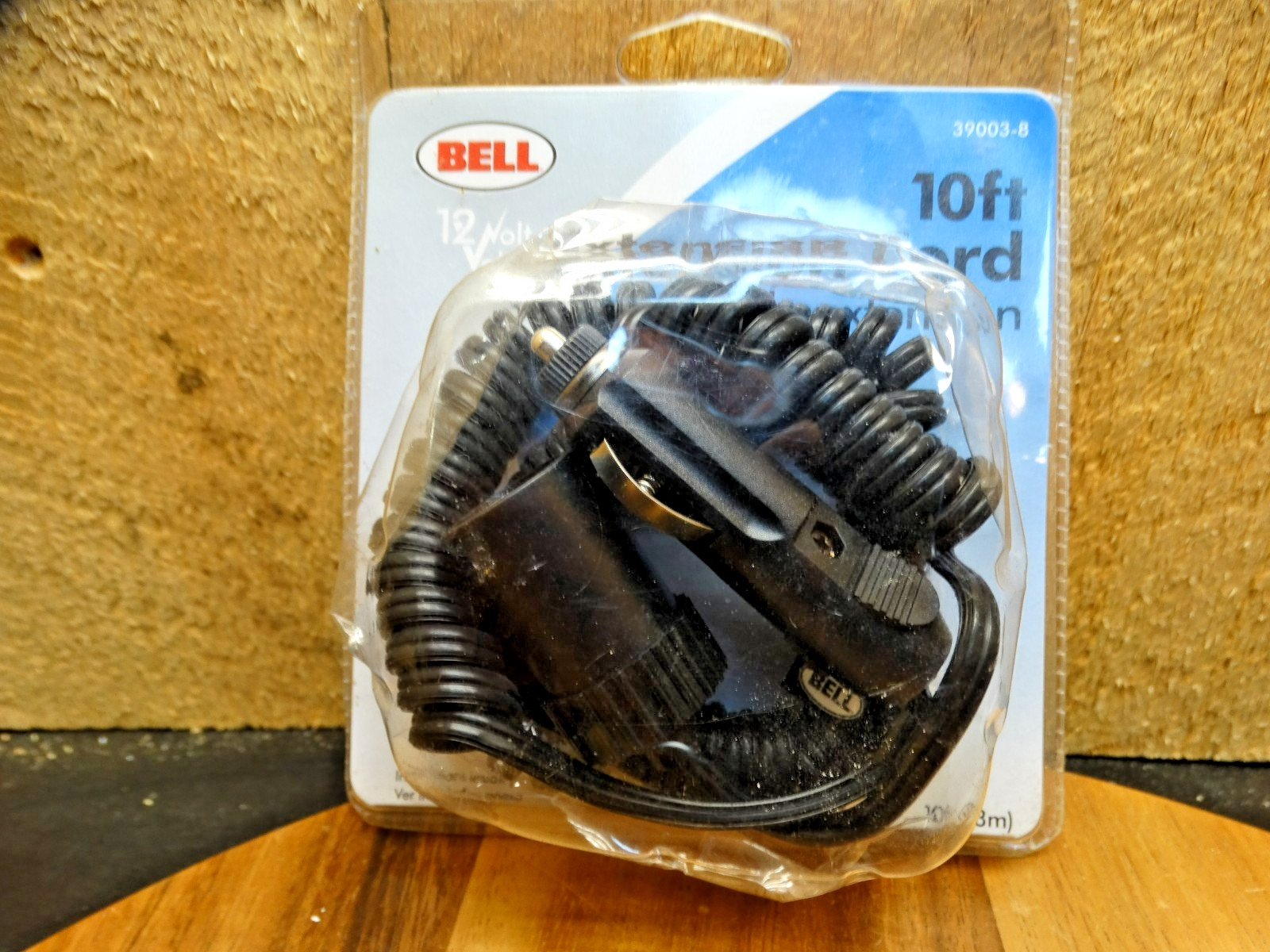 BELL 39003-8 - 10ft (3m) EXTENSION CORD 12V NEW SEALED! - Free Shipping