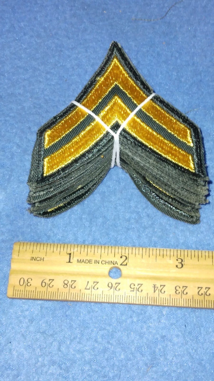 BUNDLE OF 20 - Army CORPROL CUT EDGE VIETNAM ERA PATCHES  - MALE