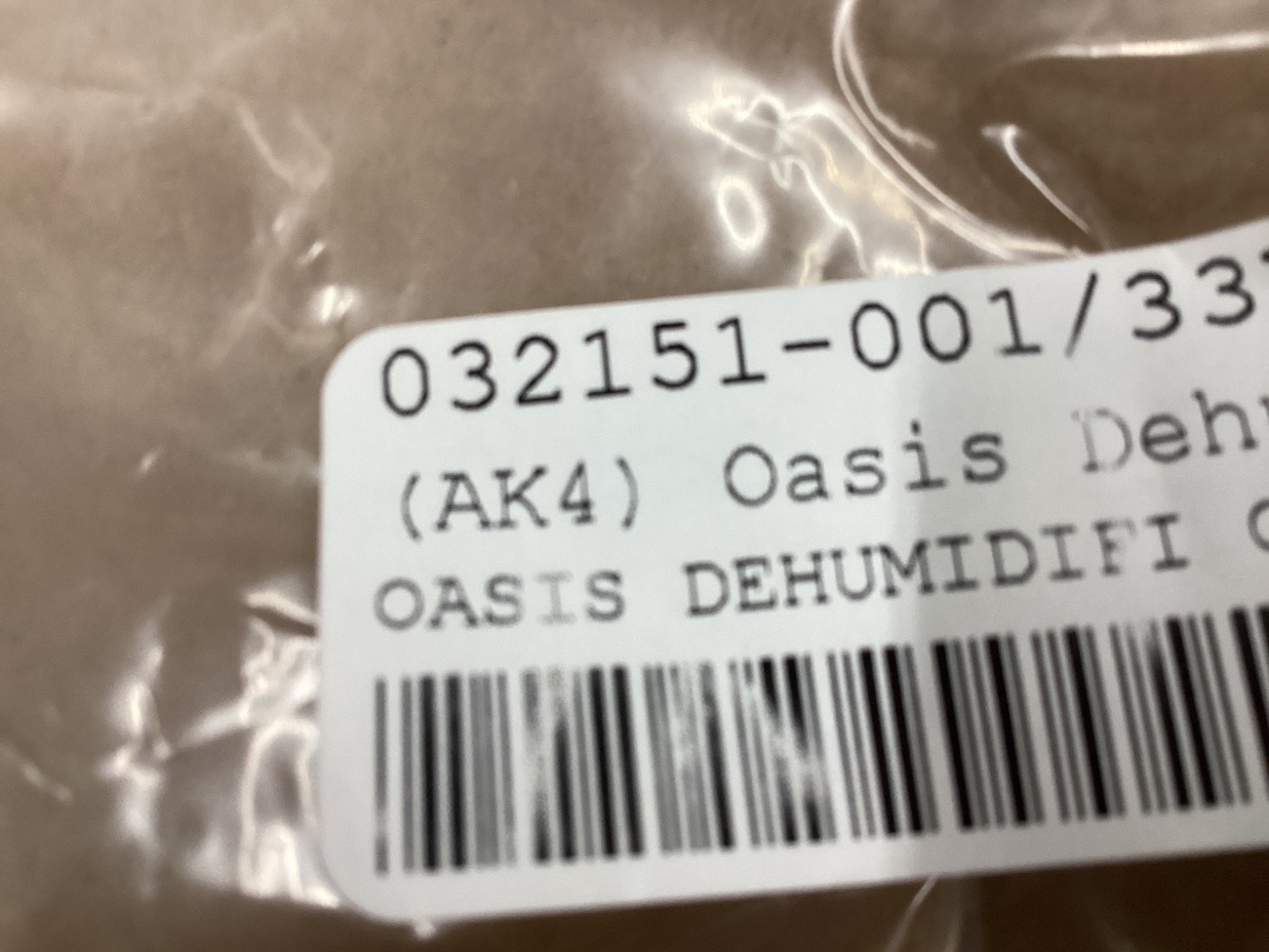 032151 - 001. Oasis Dehmidifier Humidistat Control BIN26B2026