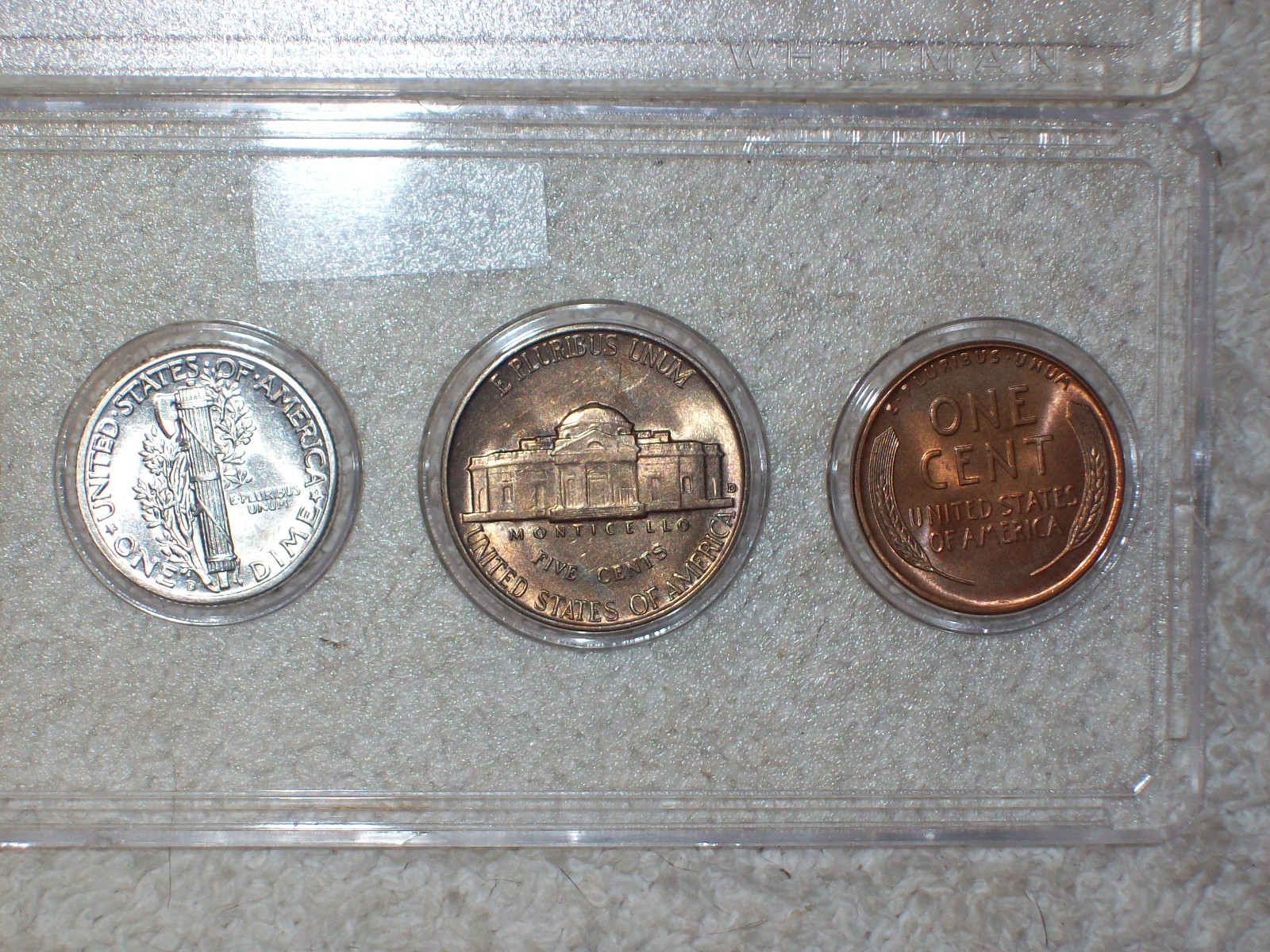 1941 D MINT SET UNCIRCULATED DENVER MINT