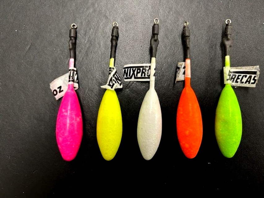 Shorecast Hi Vis Glow Sea Fishing Leads Beach Fishing Leads  5  PACK