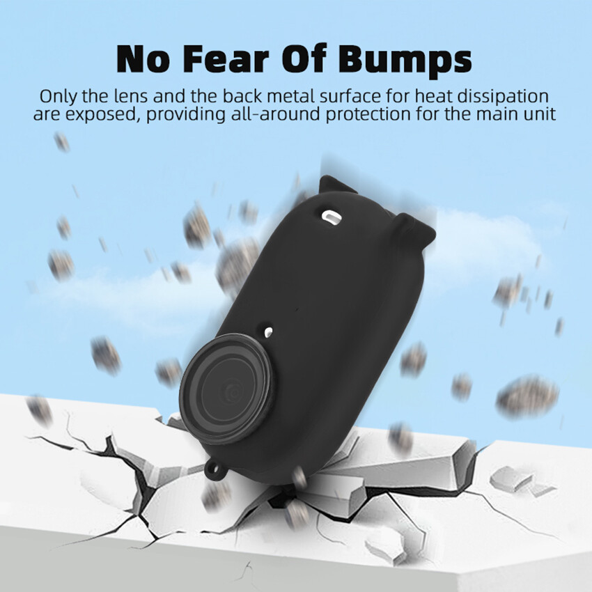 For Insta360 Go3/Go 3 Action Camera Silicone Protective Case Dust-proof Cover