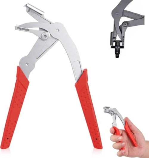 Car Clip Pliers, Panel Clip Removal Pliers,Spring-Loaded Fastener Rivet