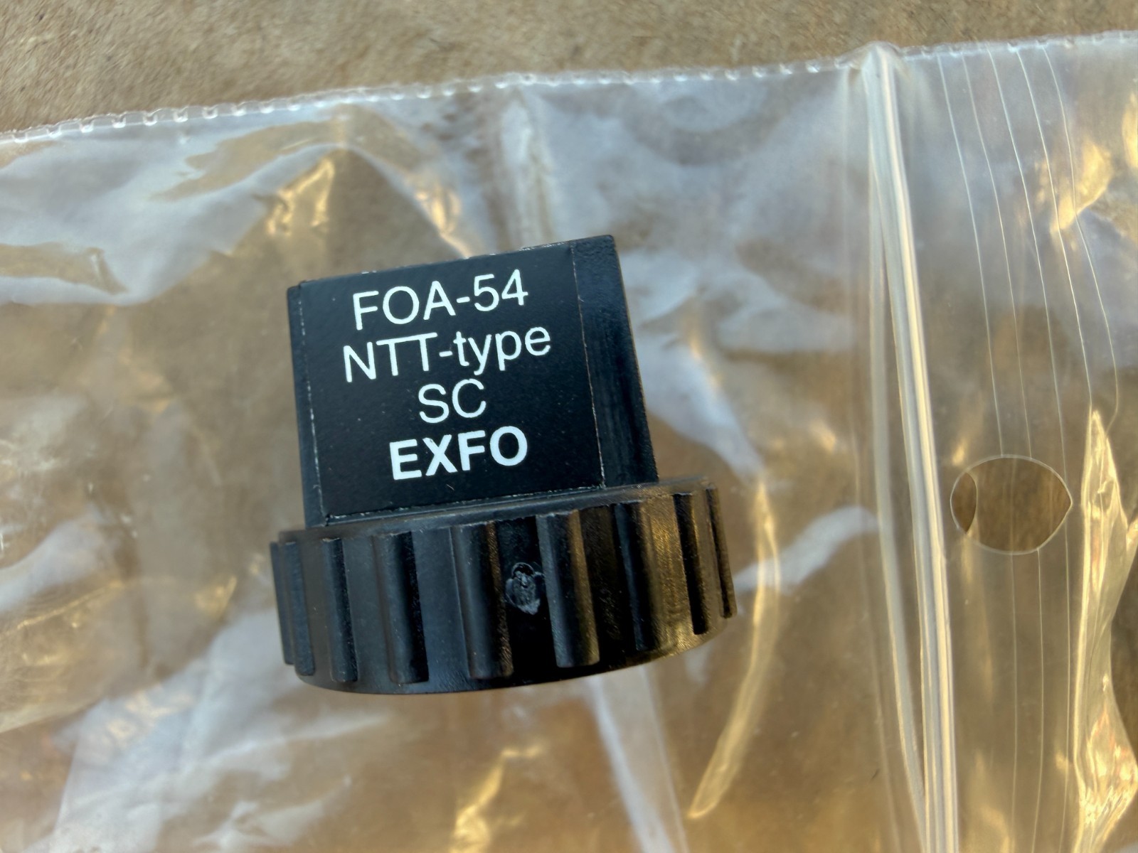 EXFO FOA-54 FOA54 NTT-type Fiber Adapter Cap SC Connector MaxTester EPM FPM600