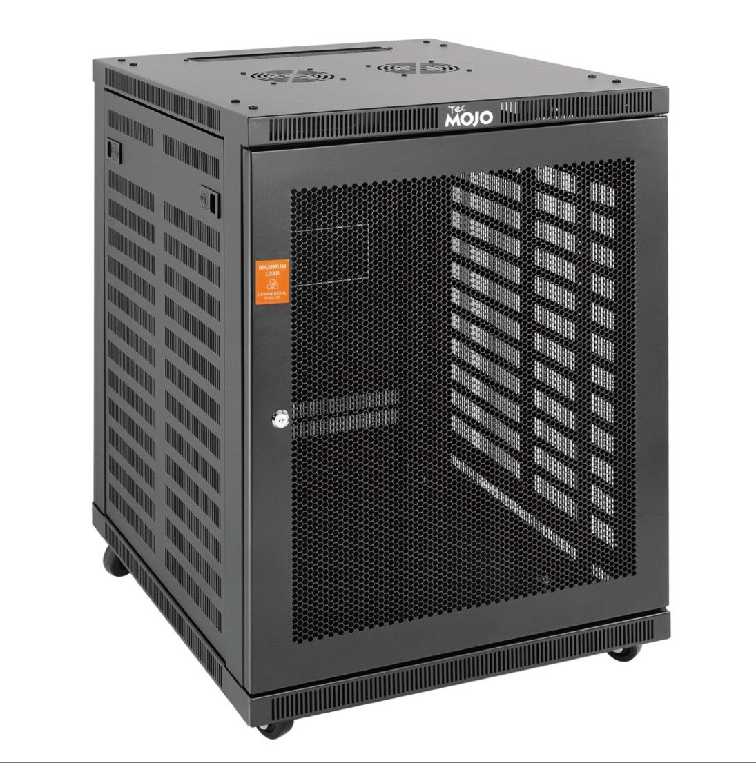 Tecmojo 15U Wall Mount Rack Server Rack, 17.7 Inch Depth-Hold Up to 176 Lbs