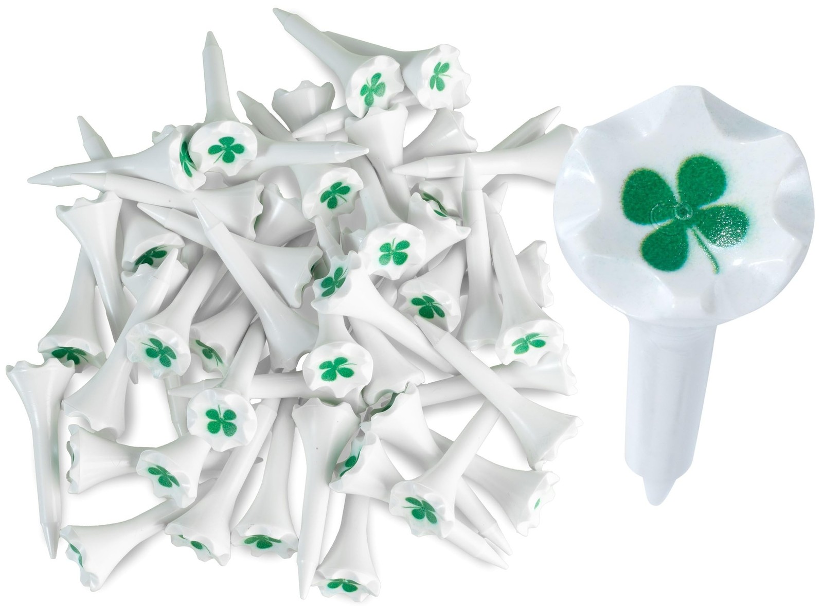 NorthPointe 1 ½” Plastic Golf Tees – Short Tees for Irons, Par