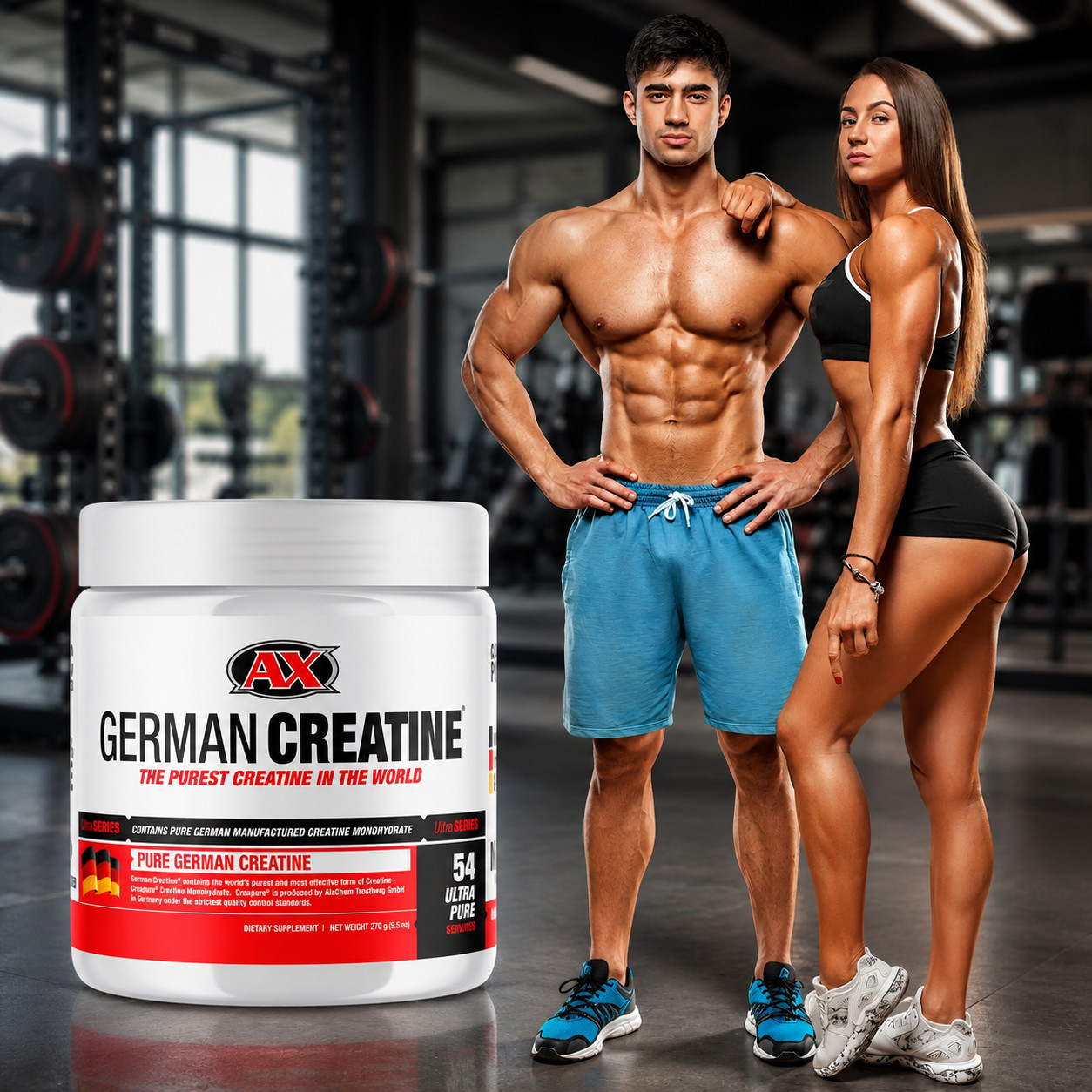 German Creatine - Micronized Creatine Monohydrate Powder 99.99% Pure Creapure...