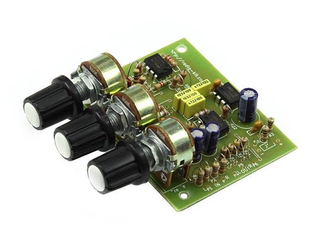 Stereo Tone Control DIY Kit K262, lot 1, 2, 4 pcs