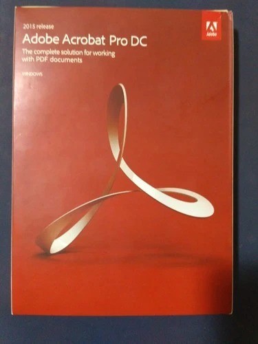 Adobe Acrobat Pro DC 2015 for Windows