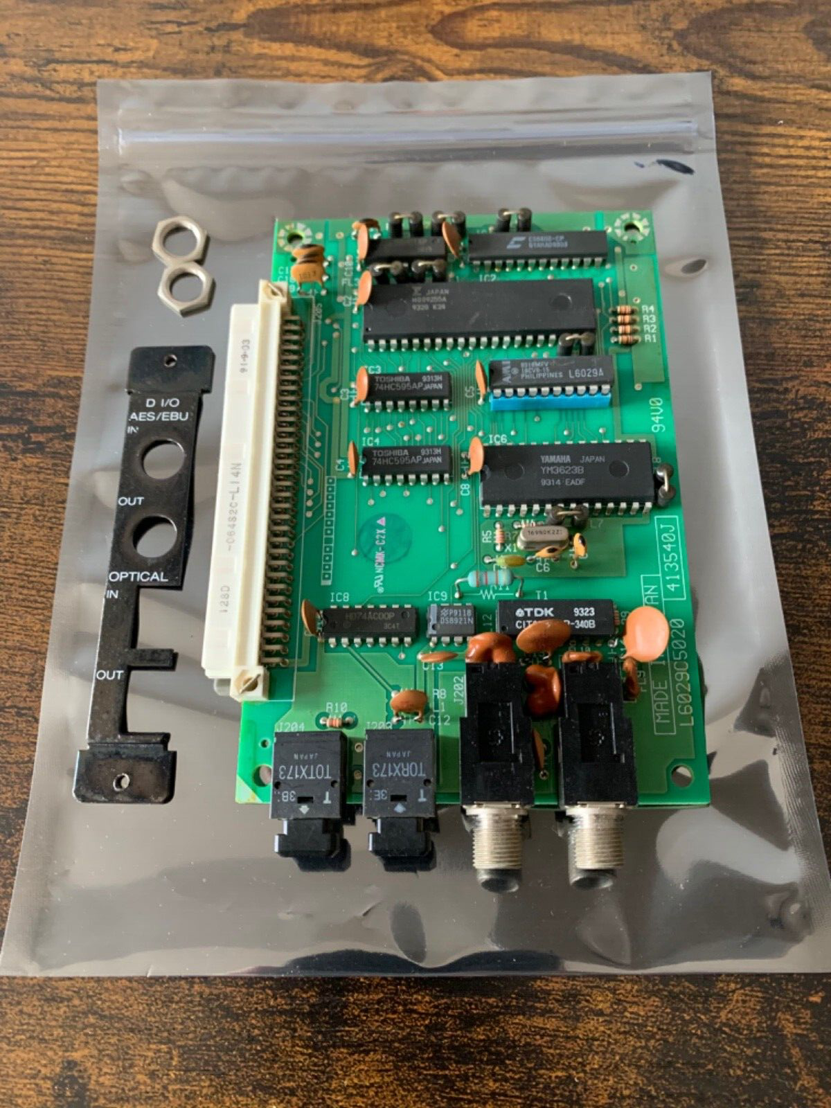 Akai AES/EBU optical Digital card, 3000 series