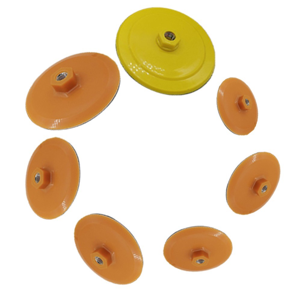 3-7 In Self-adhesive Backing Pad Polishing Plate With 10 14 16mm Sander Disc#