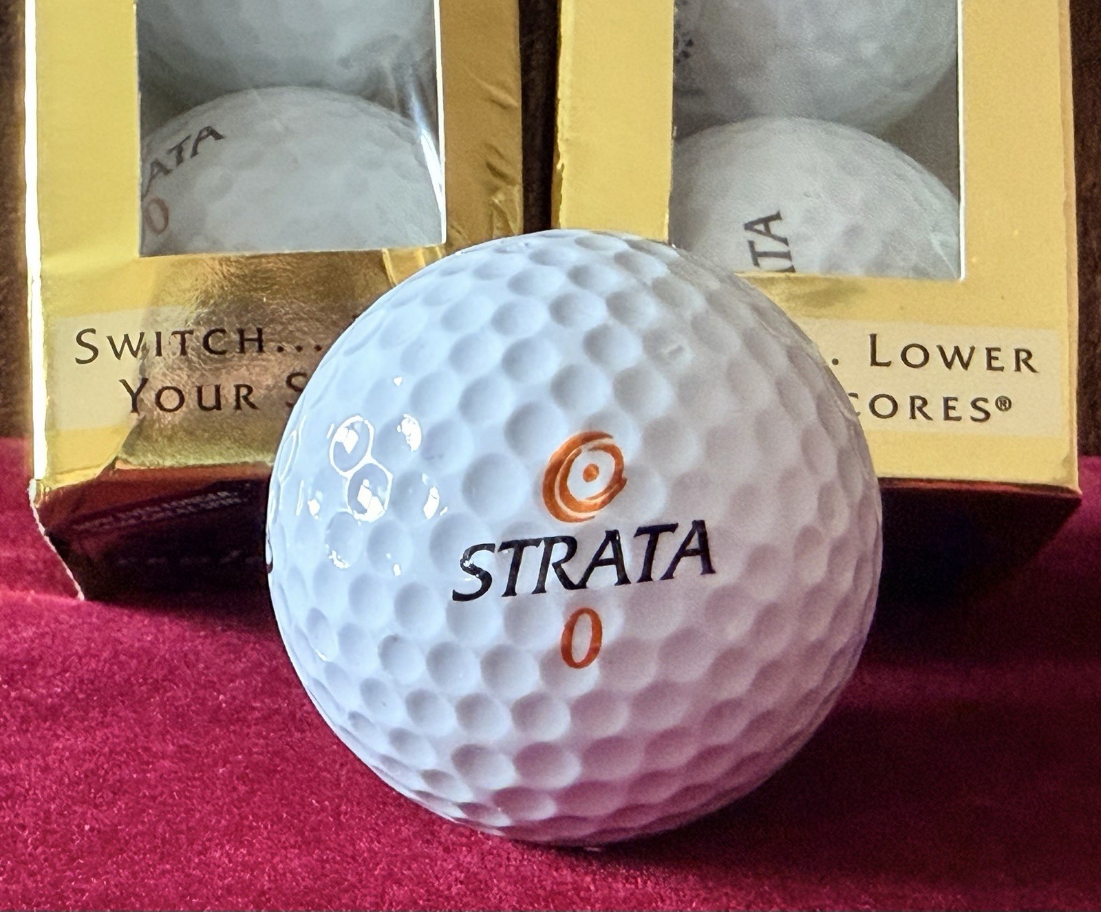12 Brand New Top-Flite & Strata Golf Balls And A Silver 4Tool Multitool Keychain