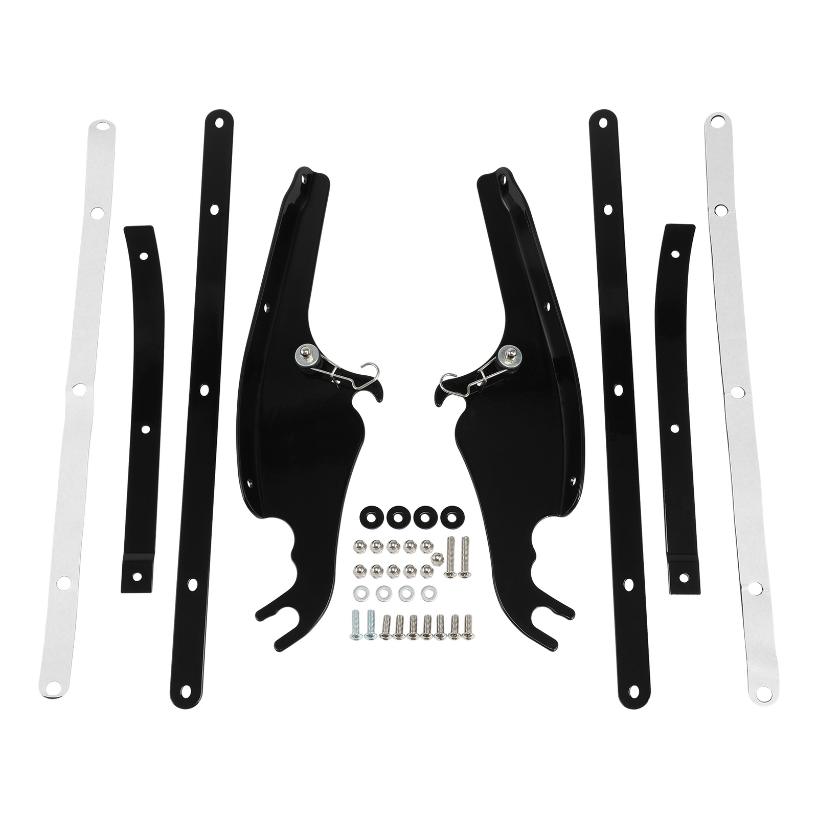 Windshield Bracket Mount Fit For Harley Heritage Softail Fatboy FLSTC 2000-2017