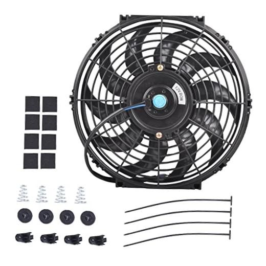 12 Inch Slim Fan Push Pull Electric Radiator Cooling Fan Universal High