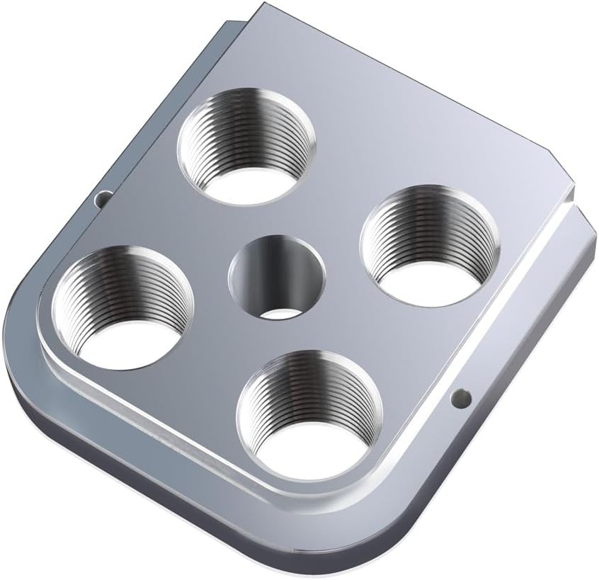 Tool Head Billet(1SET) Compatible w Dillon RL 550B/550C Press Not Compatible XL