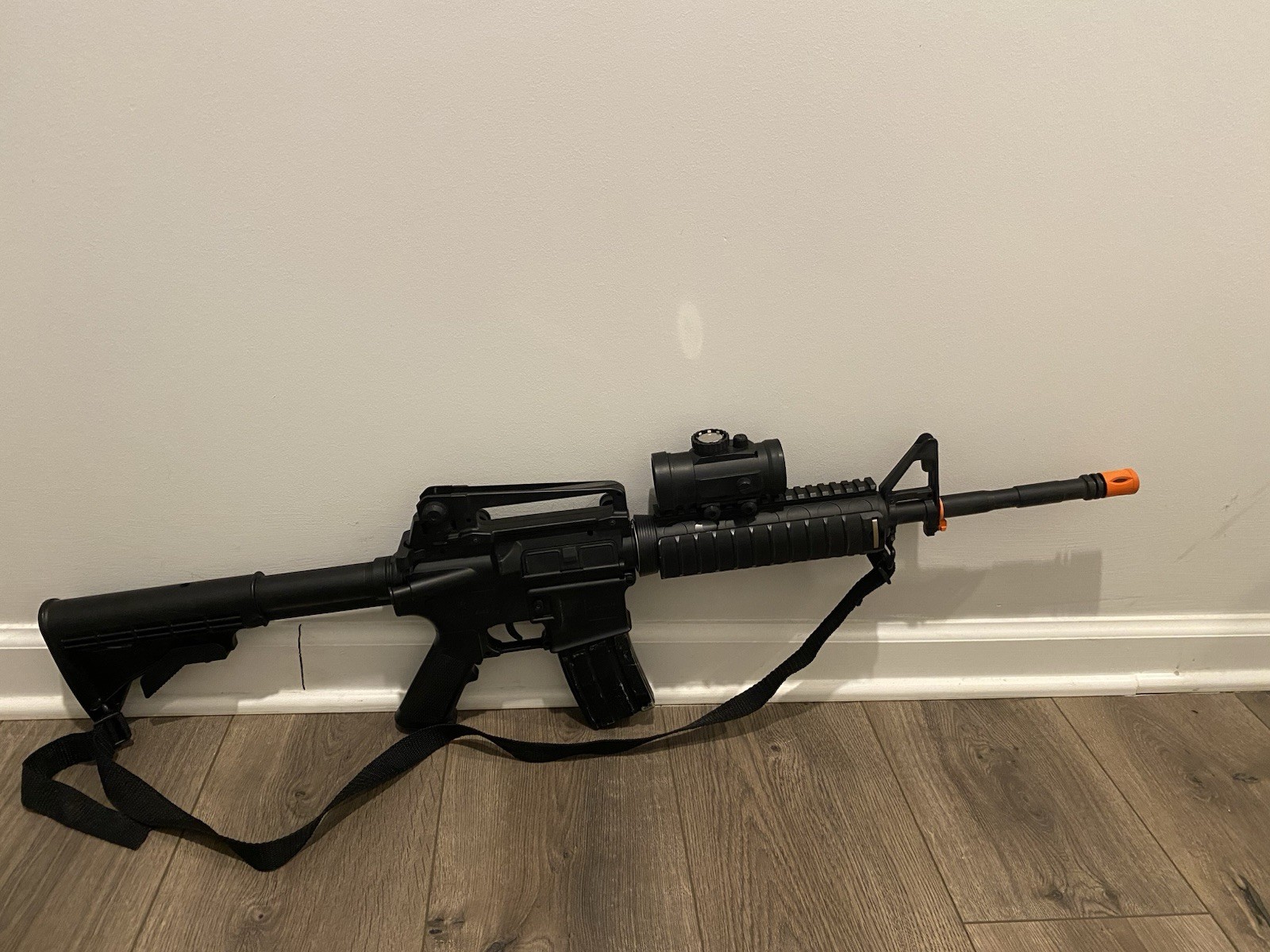Airsoft M4 Style Toy Rifle – Battery Included (No Charger)