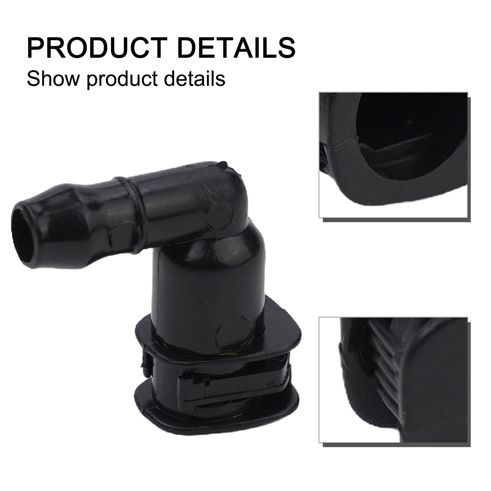 Reliable Performance 1J0955665E Windshield Washer Pump Connector Elbow