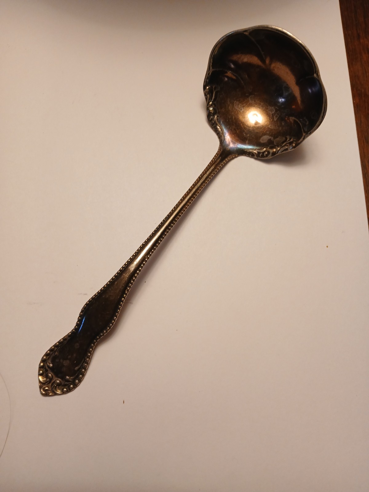 William Rogers Large Ladle Spoon Silver Plated-Vintage