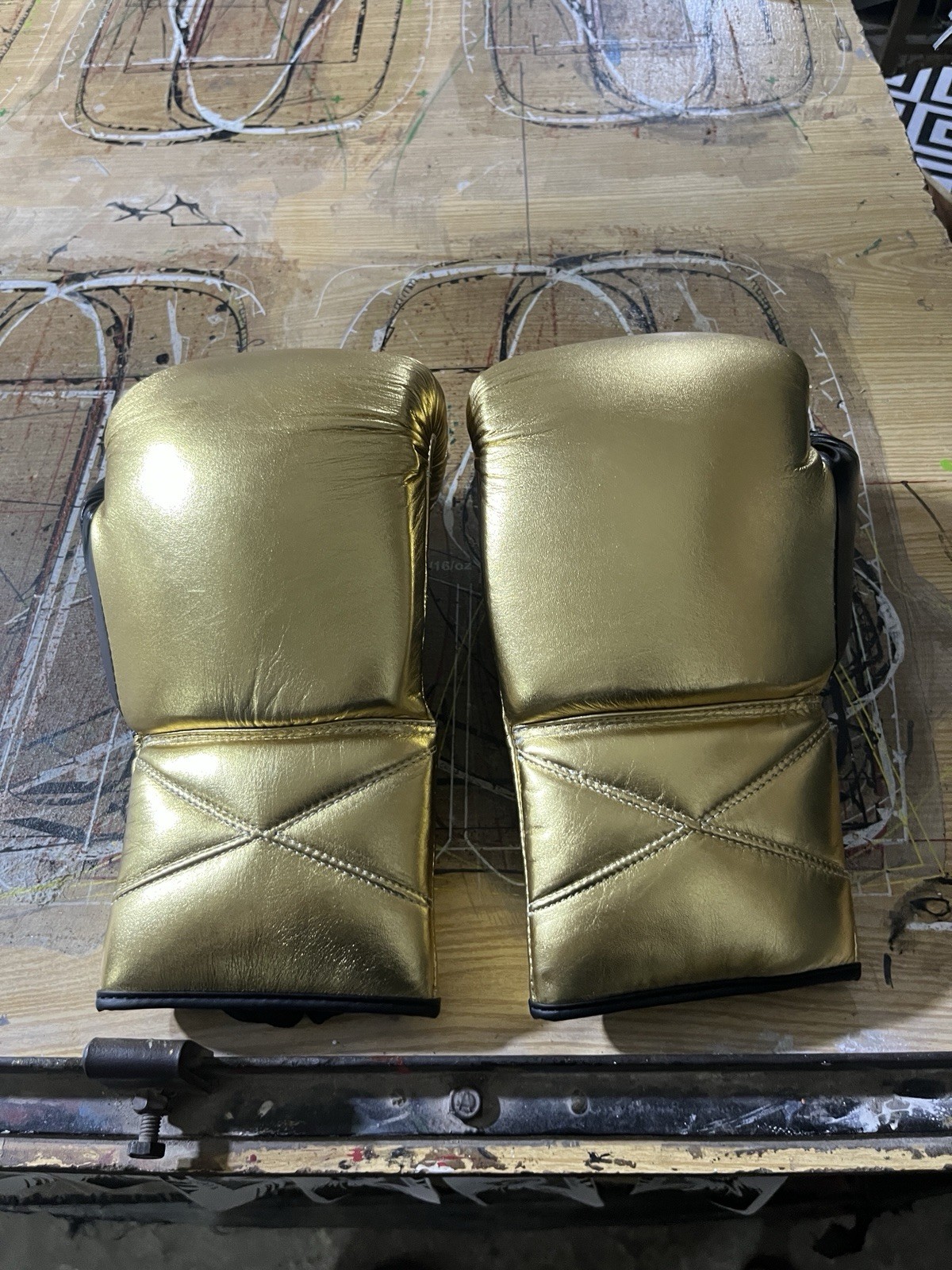 Pro Lace Up Boxing Gloves