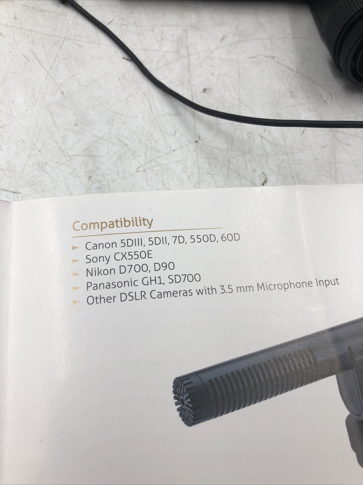 h&a Shotgun Microphone Used