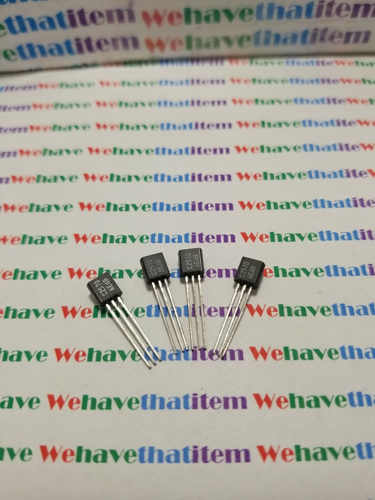 2SC2570 / C2570 / TRANSISTOR  / 4 PIECES (qzty)