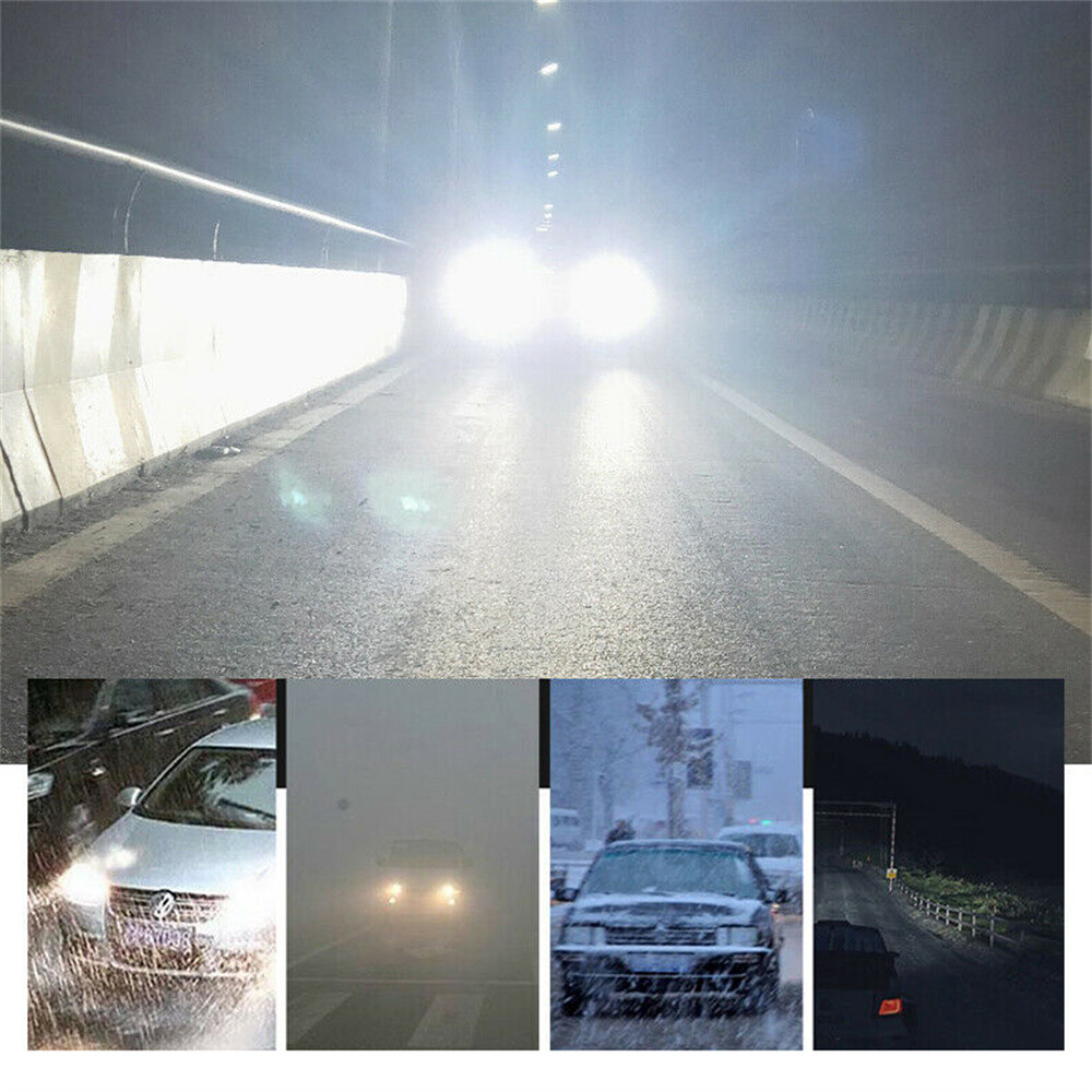 9006 HB4 LED Headlight Bulb Conversion Kit Low Beam White Super Bright 6500K