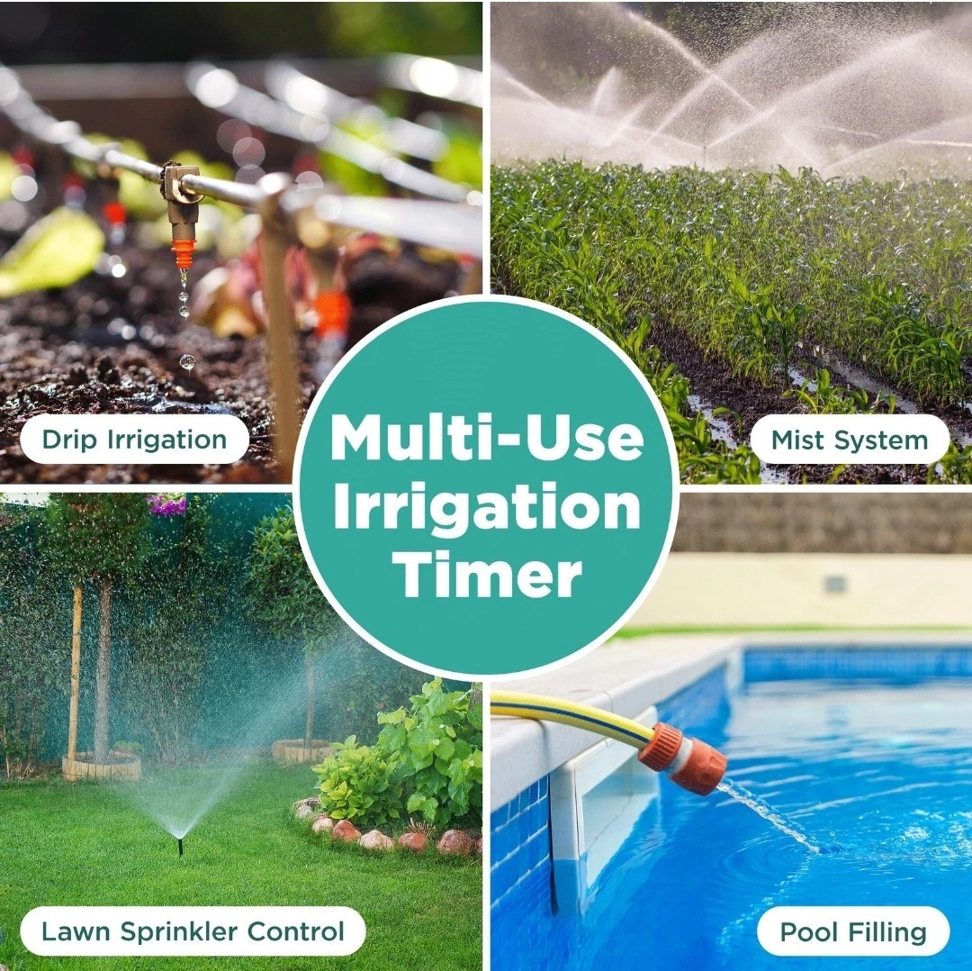 Hose Timer - Programmable Water Timer for Garden Hose Automatic & Manual (B3-B15